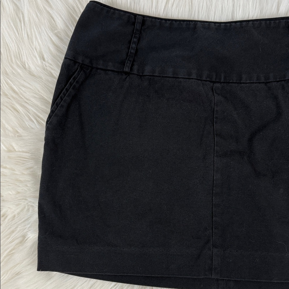 Arden B Black Wash Mini Skirt - Picture 3 of 4